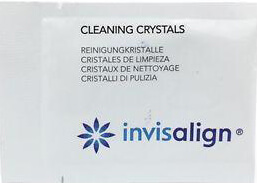 Invisalign cleaning crystals
